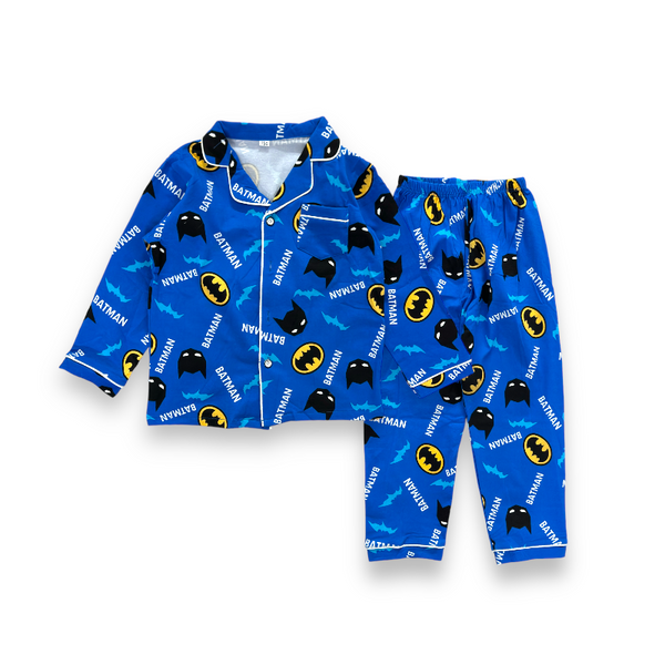 Boys Printed Blue Night Suit