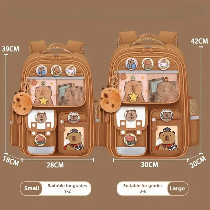 Kids Cute Cartoon School Bag TrendyKid