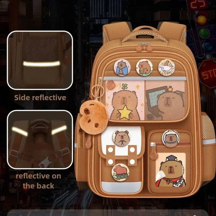 Kids Cute Cartoon School Bag TrendyKid