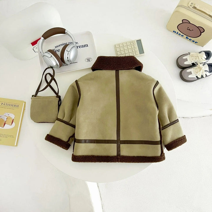 Boys Winter Fleece Zipper Jacket TrendyKid