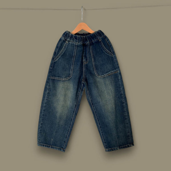 Boys Rugged Wide Fit Jeans