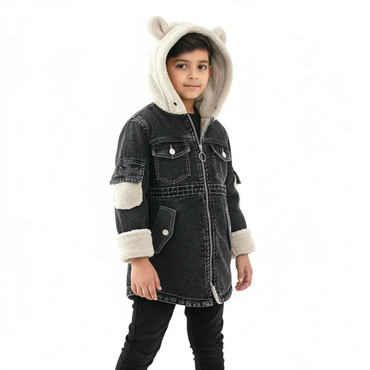 TrendyKid Fleece Winter Long Zipper Jacket TrendyKid