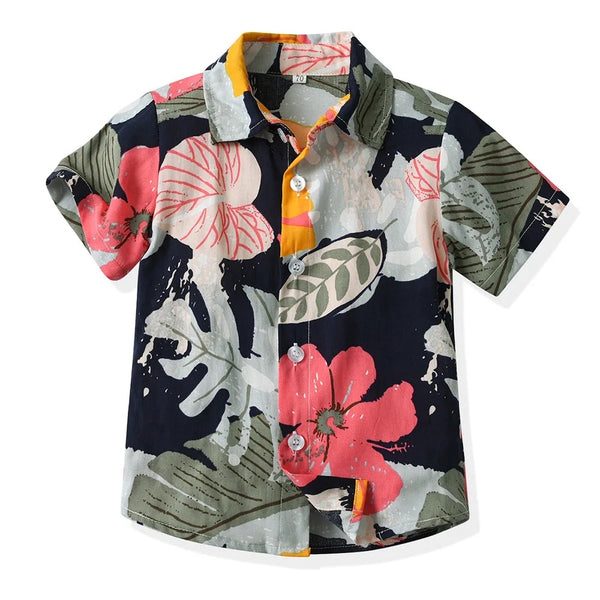 Boys Floral Shirt