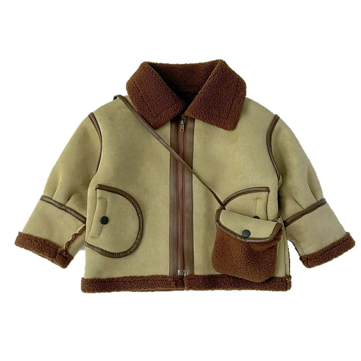 Boys Winter Fleece Zipper Jacket TrendyKid