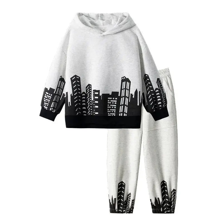 Boys Printed Jogger Set TrendyKid