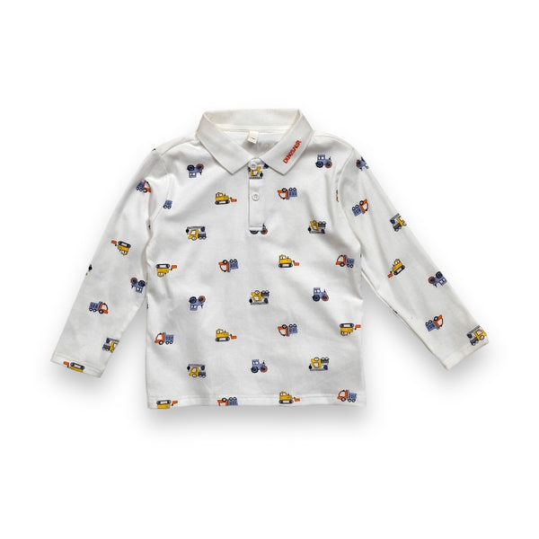 Boys All over print Polo T-shirt