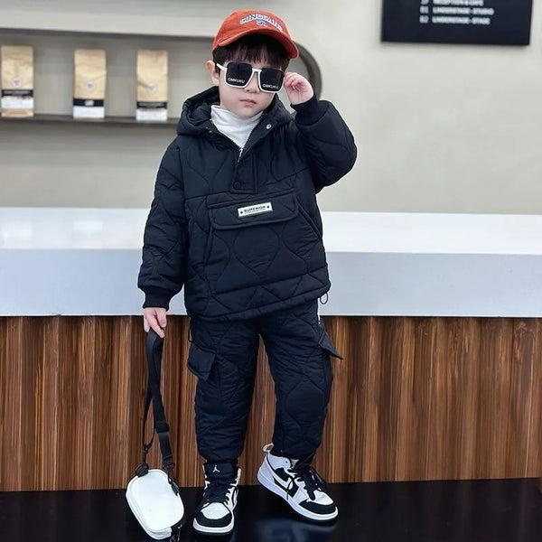 Boys Quilted Winter Co-ord Set