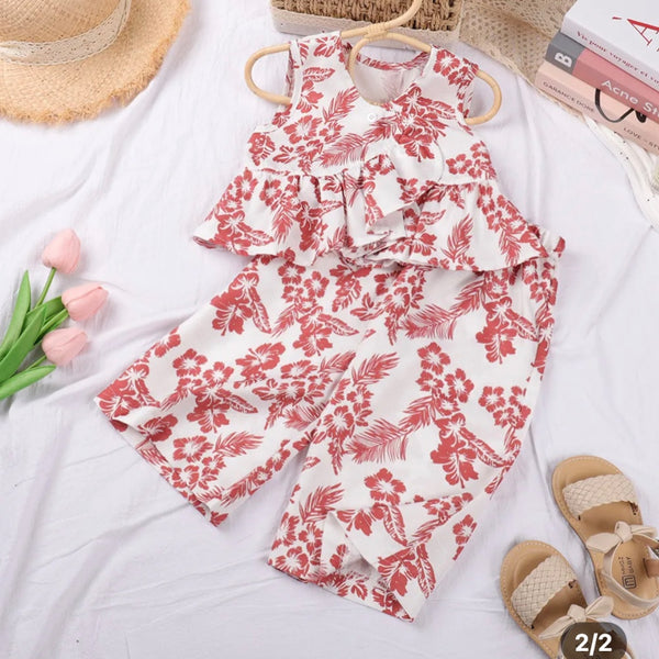 Girls Floral Co-ord Set