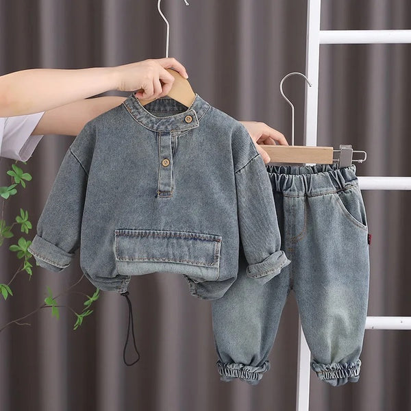 Boys Denim Co-ord Set