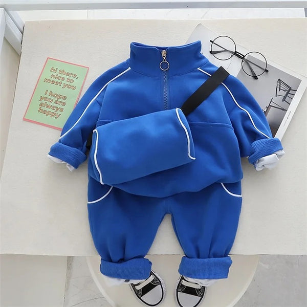Boys Solid Tracksuit