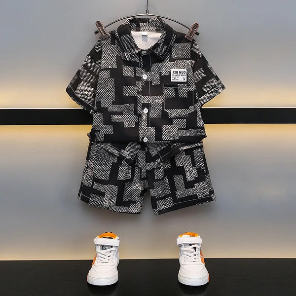 Boys Printed Designer Co-ord Set