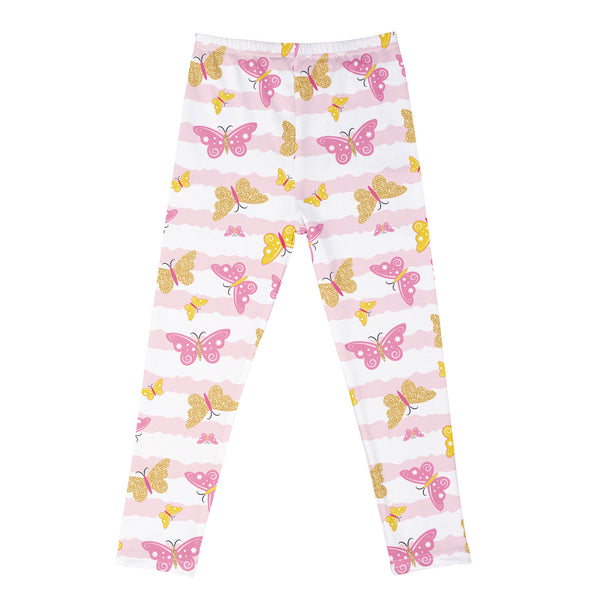 Girls leggings cute Butterfly Print