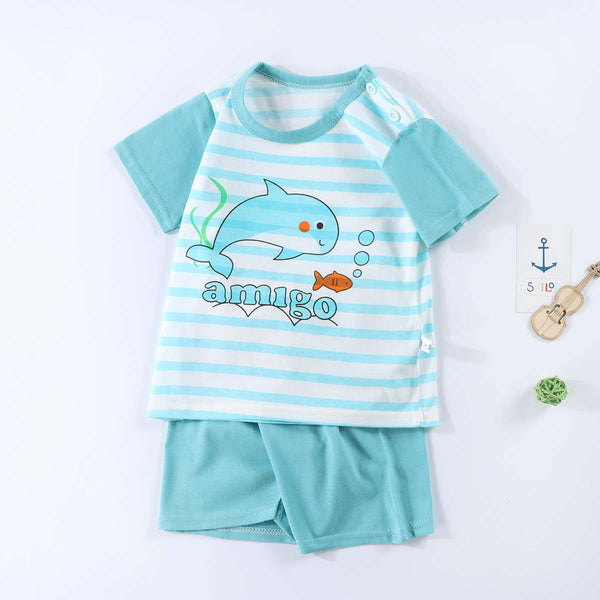 Kids Blue Summer Set