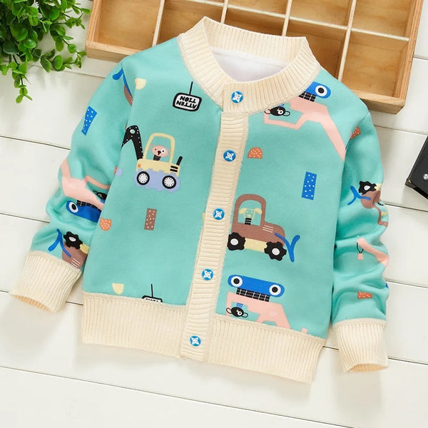 Boys Car Sweater