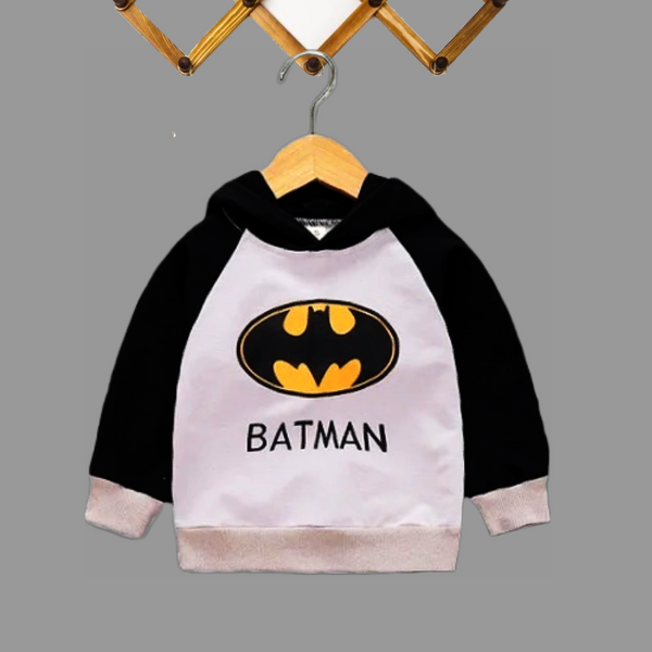 Boys Sweatshirt Cartoon Batman Stylish Hoodie