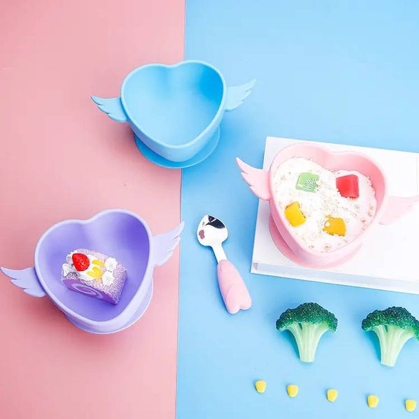 Cute Creative Food Bowl with wings for kids